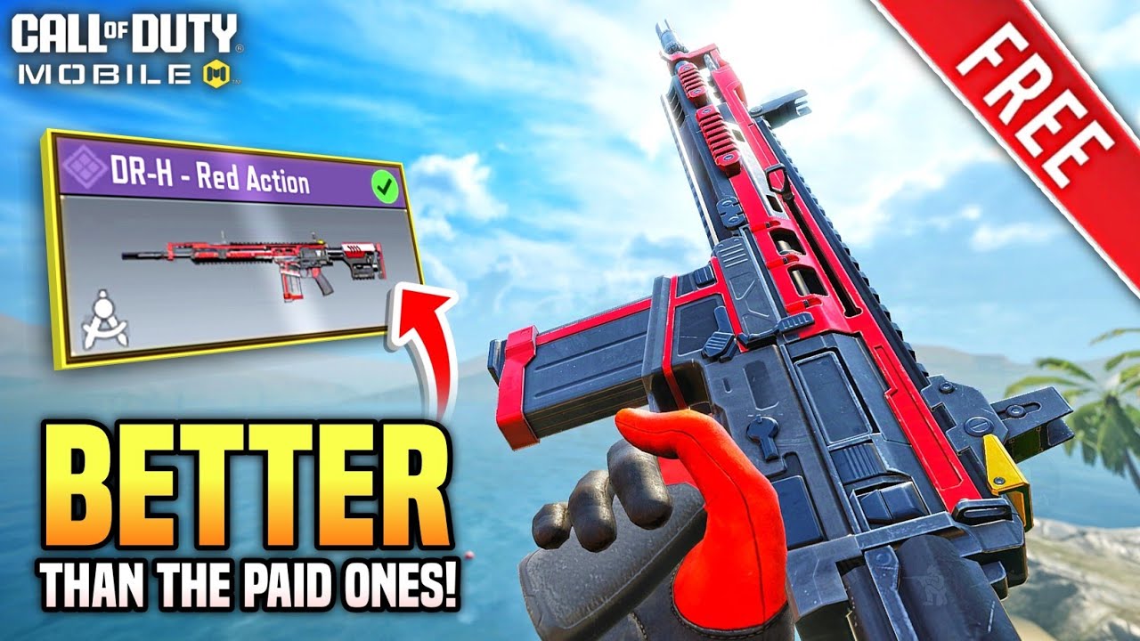 Free DRH - Red Action is way better than the paid ones in CODM