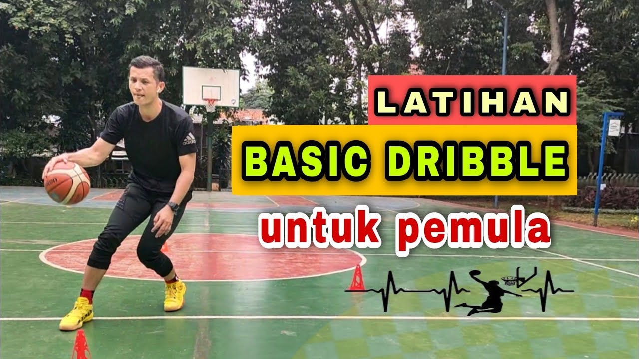 Cara Latihan Dasar DRIBBLE Bola Basket Untuk Pemula