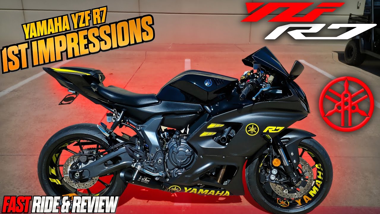 Обзор реальных условий эксплуатации спортивного мотоцикла YAMAHA R7 среднего класса