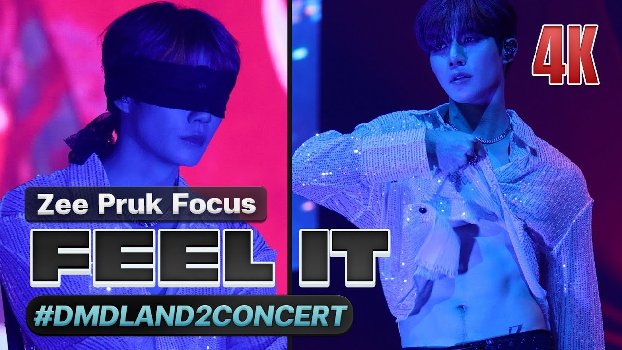 [4K VERTICAL] FEEL IT / Zee Pruk Focus #DMDLAND2CONCERT 20240113