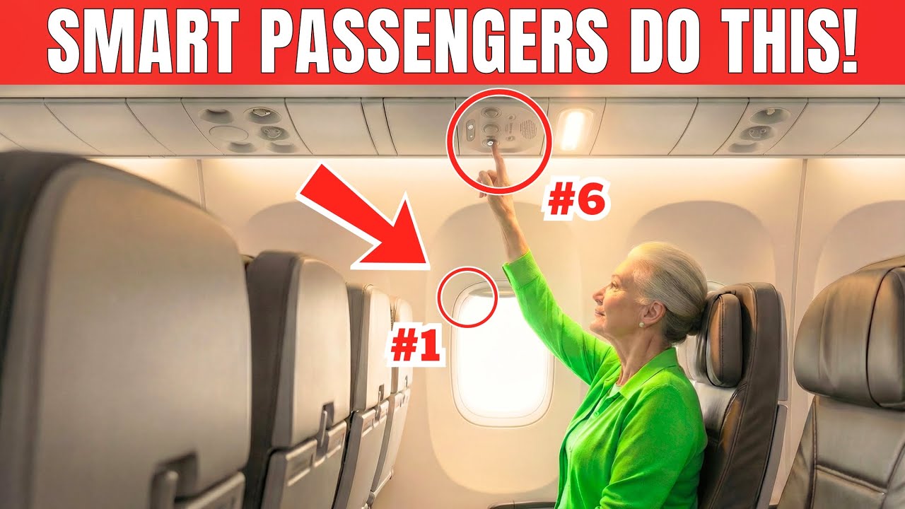 14 Things Older Travelers Should Do Immediately After Boarding (Especially If You're 60+)