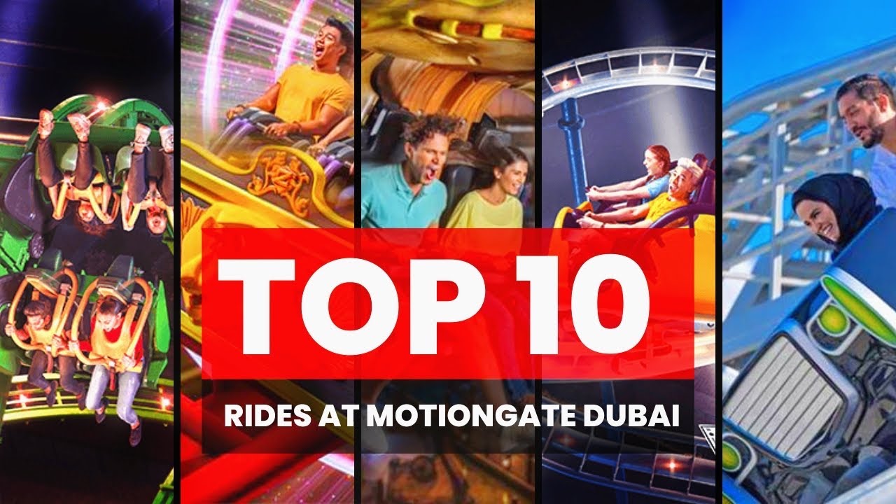 The BEST Rides at Motiongate Dubai | United Arab Emirates | POV