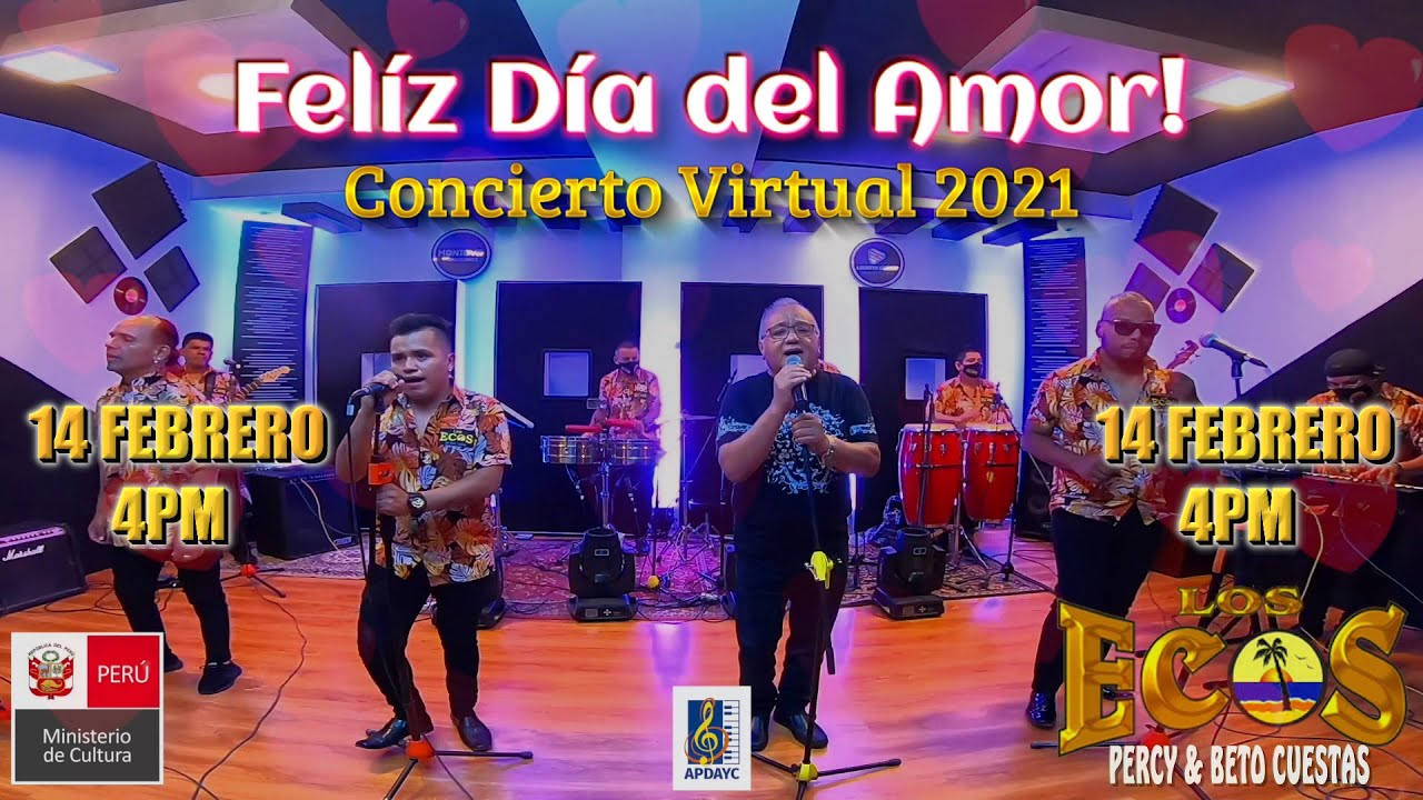 PRIMER CONCIERTO 2021 DE LOS ECOS! Feliz Día del Amor! Suscríbanse al canal!