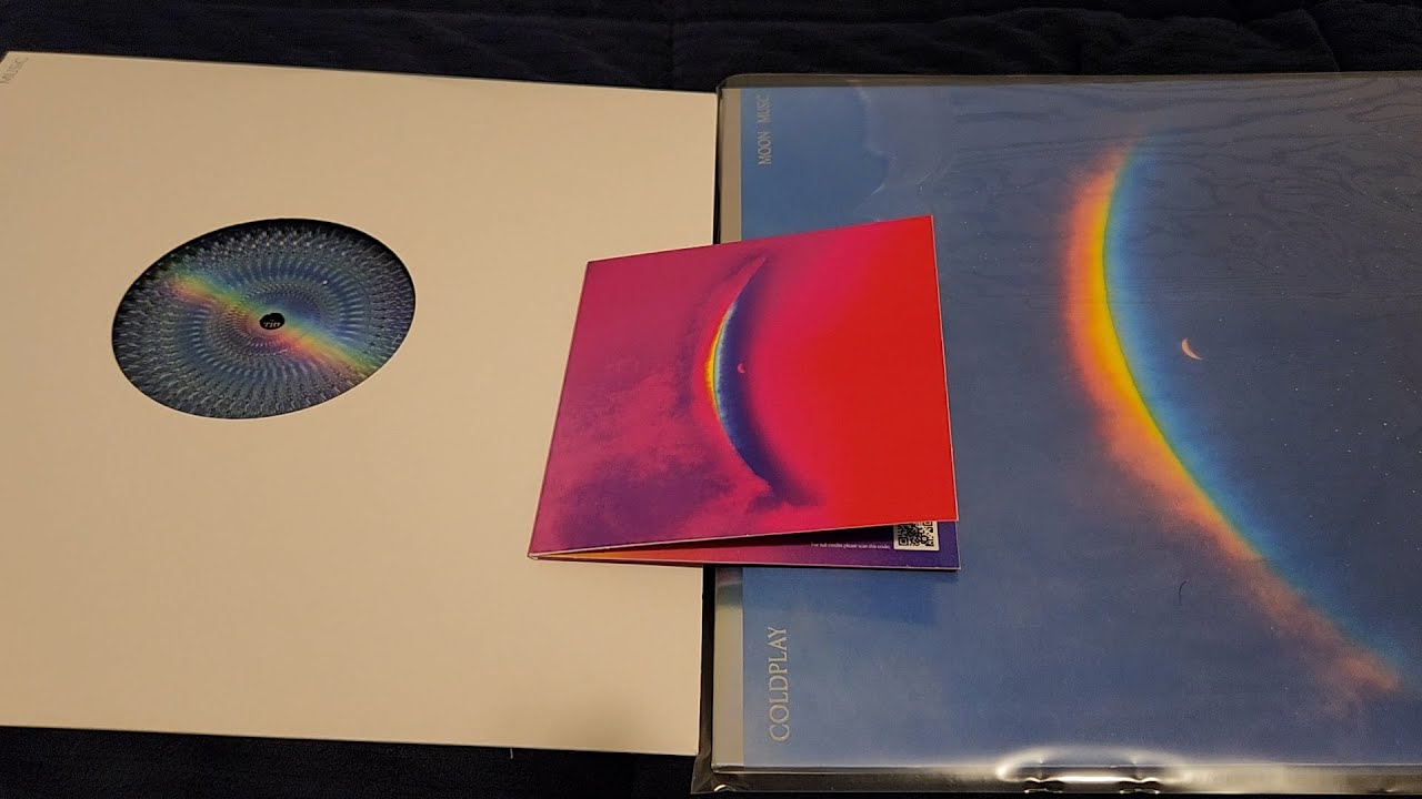 Coldplay - Moon Music Album Vinyl Unboxing