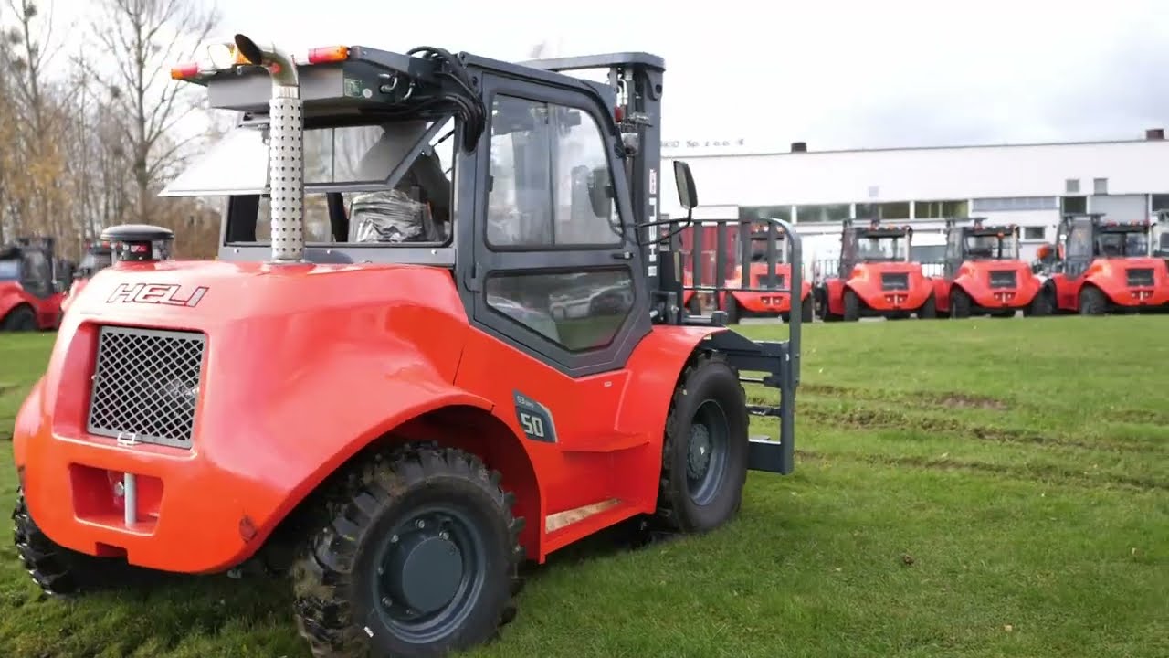 Wózki czołowe spalinowe terenowe marki HELI seria G3