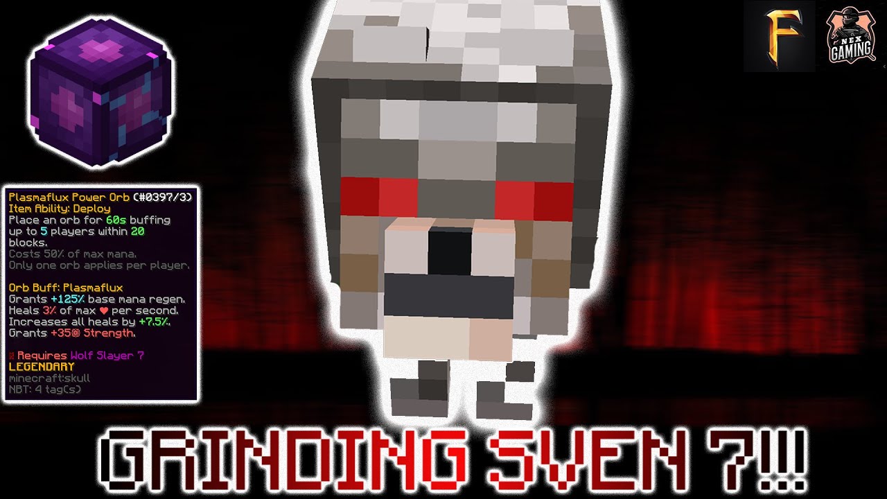 [LIVE] | FAKEPIXEL SKYBLOCK | GRINDING SVEN 7 FOR OUR NEW PLASMAFLUX  | NEX GAMING