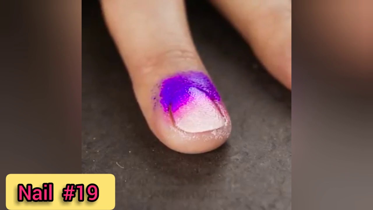 Easy Nail tutorials beautiful nail 💯
