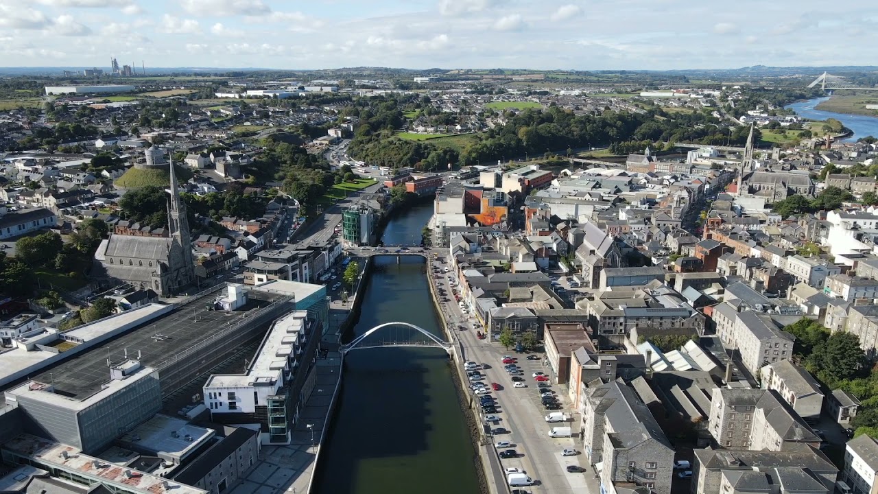 Drogheda drone view