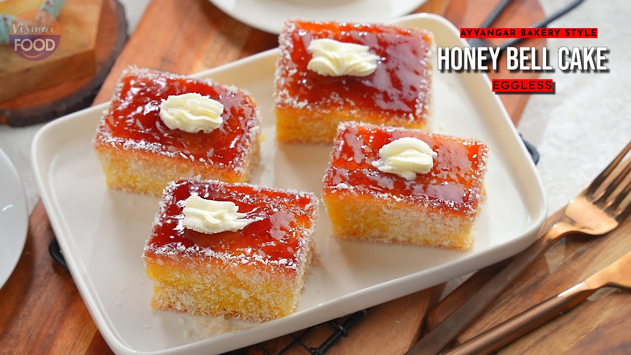 బేకరీ కంటే బెస్ట్ హానీ బెల్ కేక్ |Christmas & New Year Special Cake | Eggless Honey Bell Cake Recipe