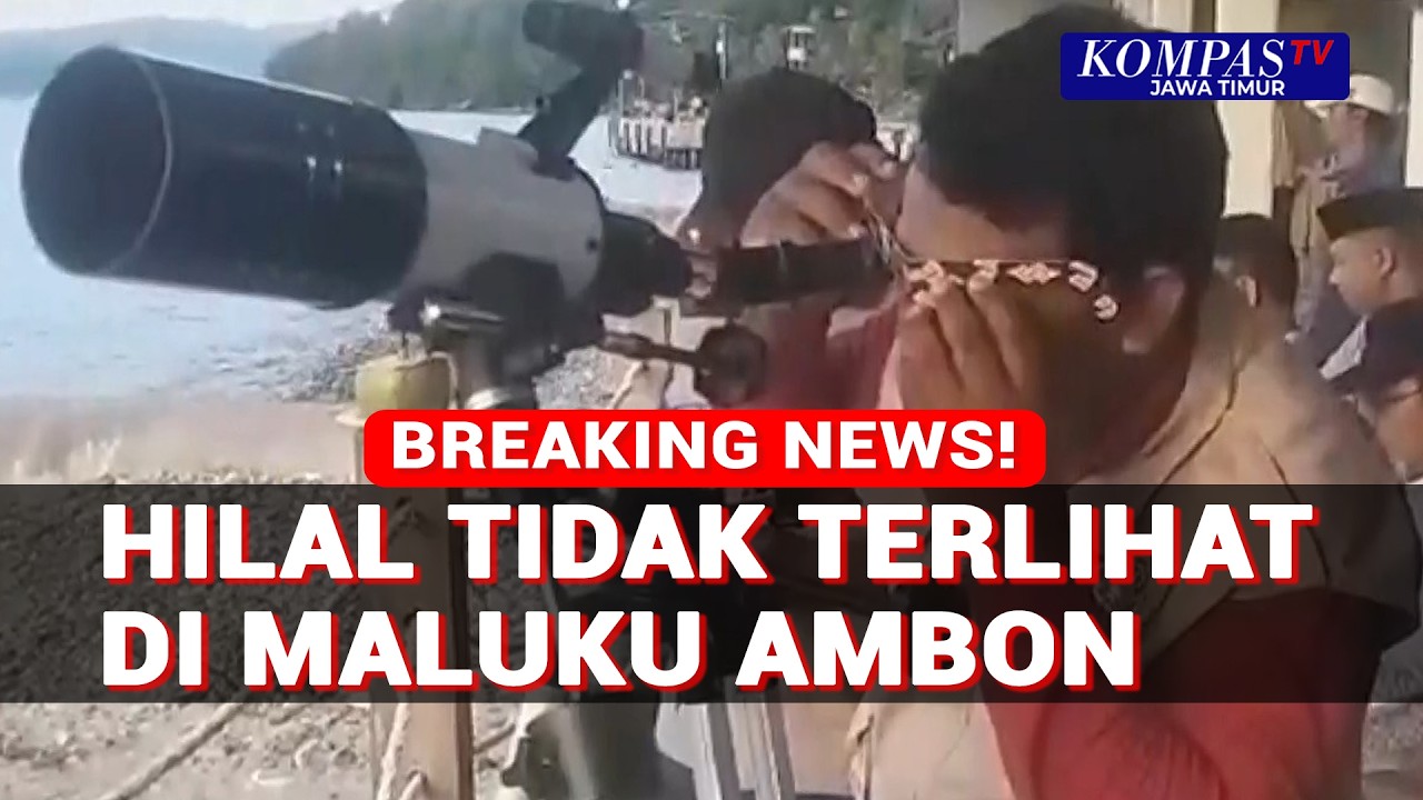 Hilal di Ambon Maluku Tidak Terlihat, Ini Hasil Pantauannya!
