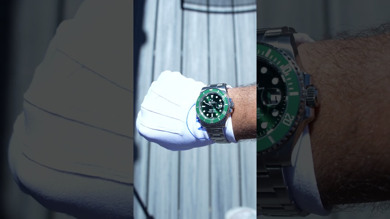 2017 MINT ROLEX SUBMARINER HULK ROLEX  #rolex #luxury #watch #style   #shorts #marvel
