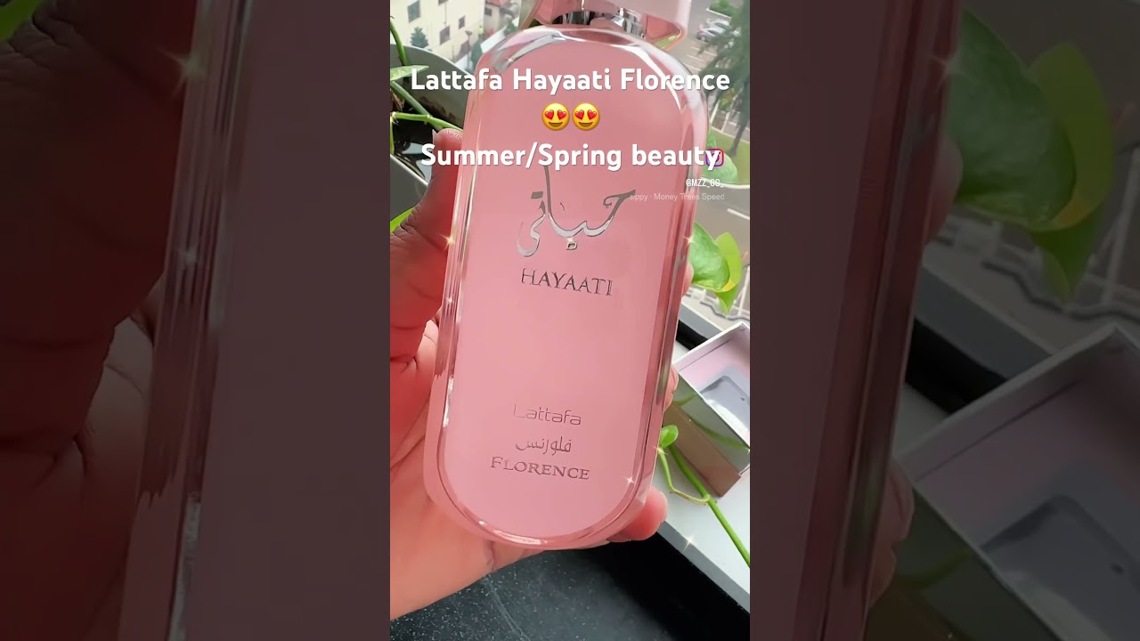 The New Lattafa Hayaati Florence Spring and Summer vibes Sweet fruity floral @lattafaperfumesofficial