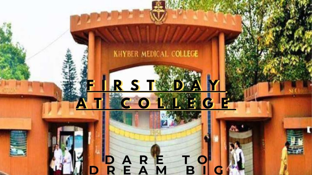 MY FIRSTT DAYY AT KHYBER MEDICAL COLLEGE💗💗!My experience |Ibads imagination