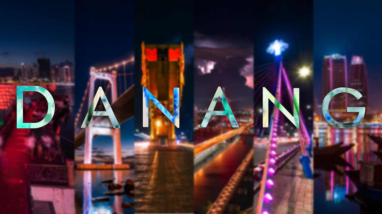 Da Nang timelapse 4K - City of bridges