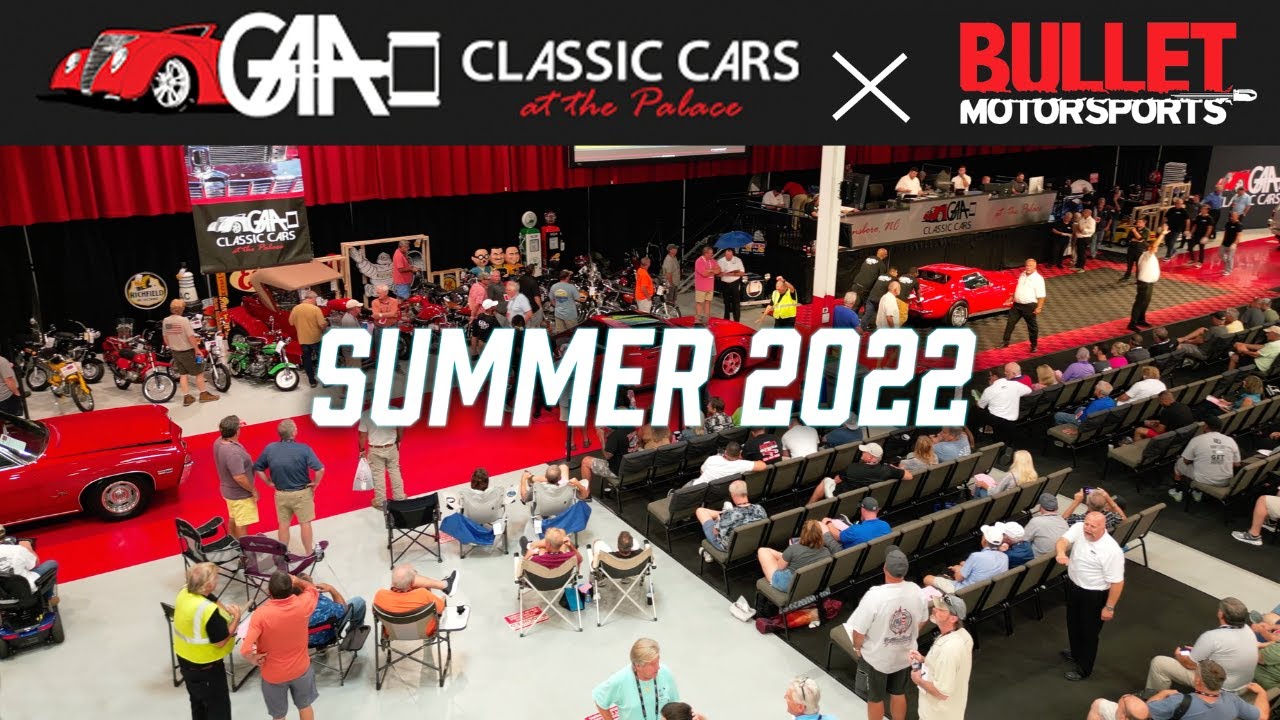 Greensboro GAA Classic Car Auction x Bullet Motorsports 2022 | VLOG [4k]
