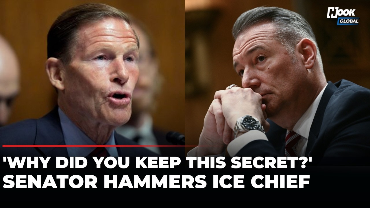 'Who's Lying...': Senator Blumenthal Unloads On ICE Director Todd Lyons Over Warrant Policy, US News
