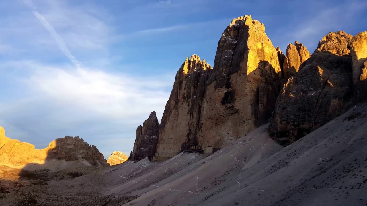 Enrosadira - niesamowite zjawisko wystepujące w Dolomitach