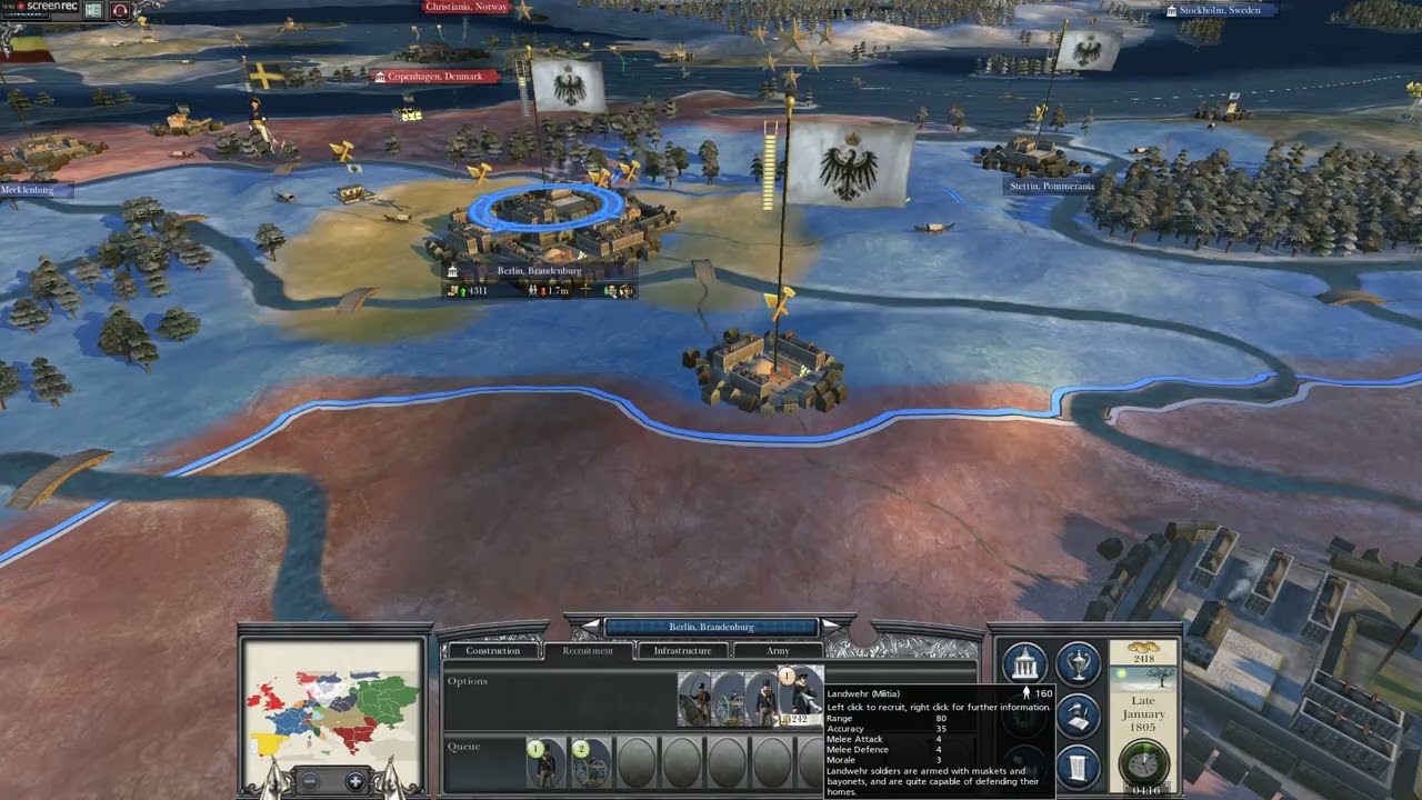 playing total war napoleon with my dad
