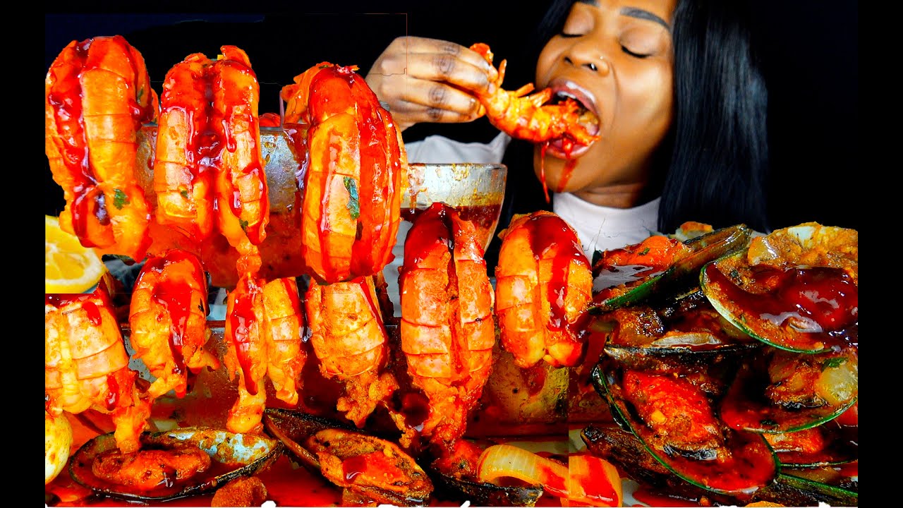 10 2X SPICY MEGA PRAWNS SEAFOOD BOIL MUKBANG CHALLENGE! SEAFOOD | MUKBANG | SEAFOOD BOIL