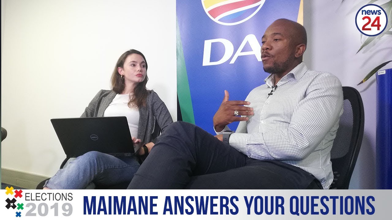 WATCH: Afrikaans, abortion and cannabis - DA leader Mmusi Maimane answers your questions