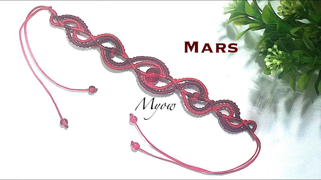 MARS - MACRAME BRACELET- DIY - MYOW 151