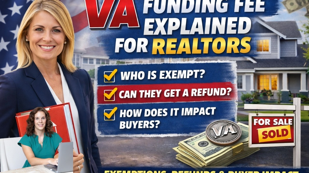 VA Funding Fee Explained for Realtors | Exemptions, Refunds & Buyer Impact