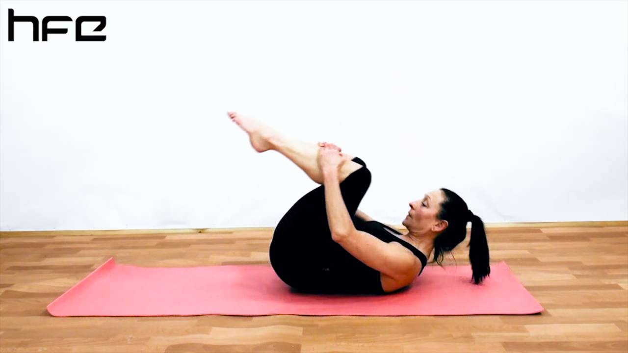 Pilates Exercises - Rolling Like a Ball
