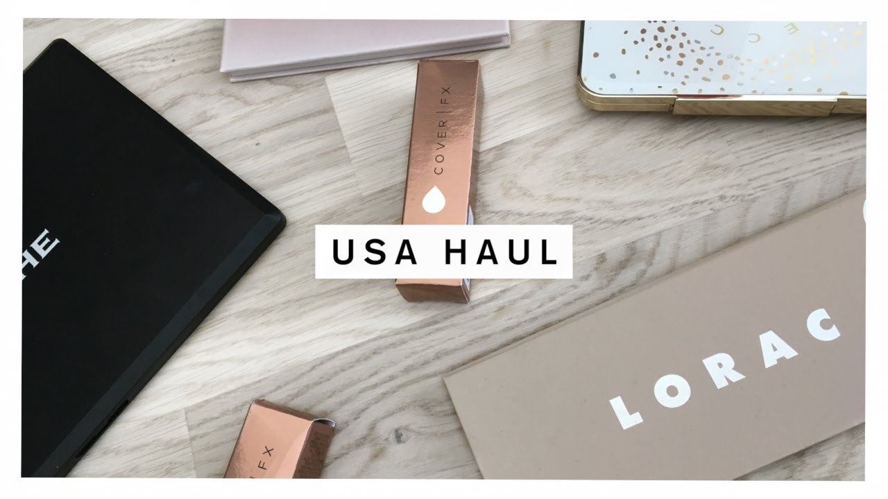 USA HAUL // Jaclyn Hill x Becca, Lorac, Anastasia osv.