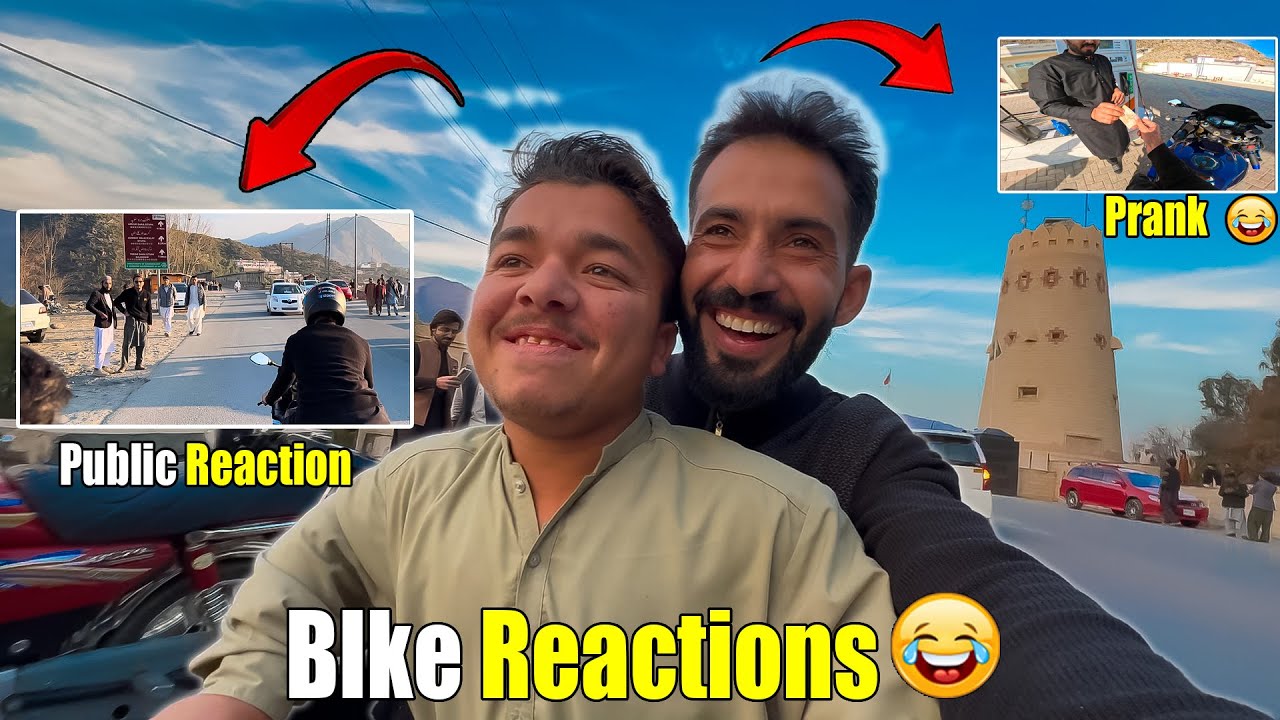 My First Reaction And Pranks Video | Have Bike In swat | Travel With Izhar