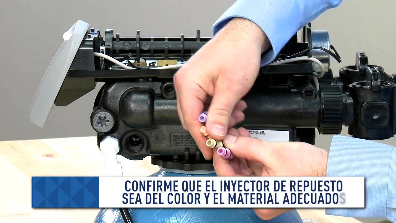 Reparación del inyector Autotrol Performa
