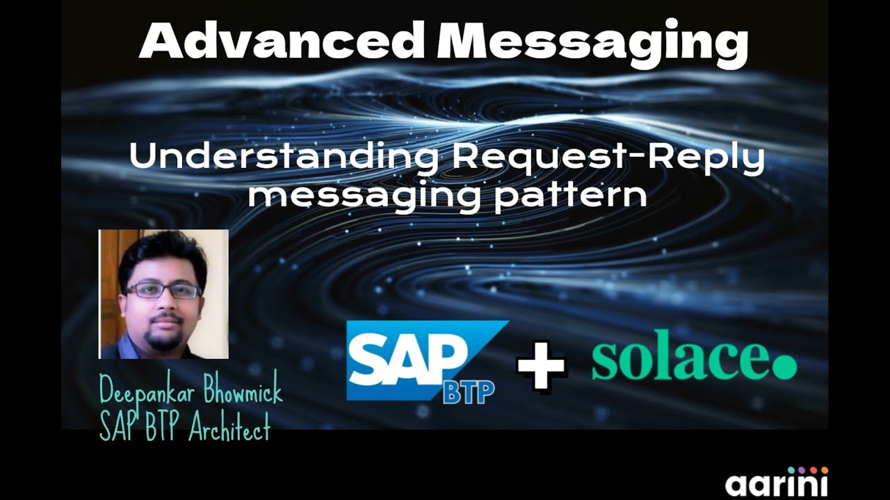Implementing Request-Reply messaging pattern in SAP Advanced Event Mesh (Solace PubSub+)