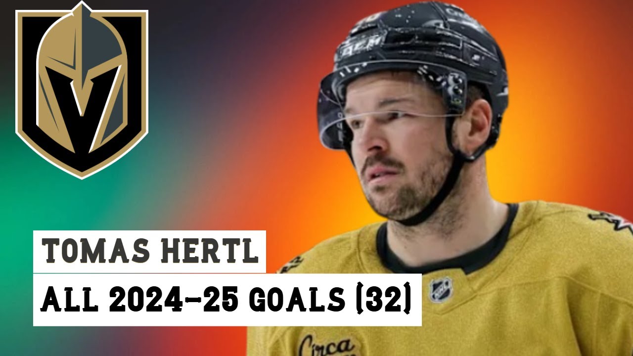 Tomas Hertl (#48) All 32 Goals of the 2024-25 NHL Season