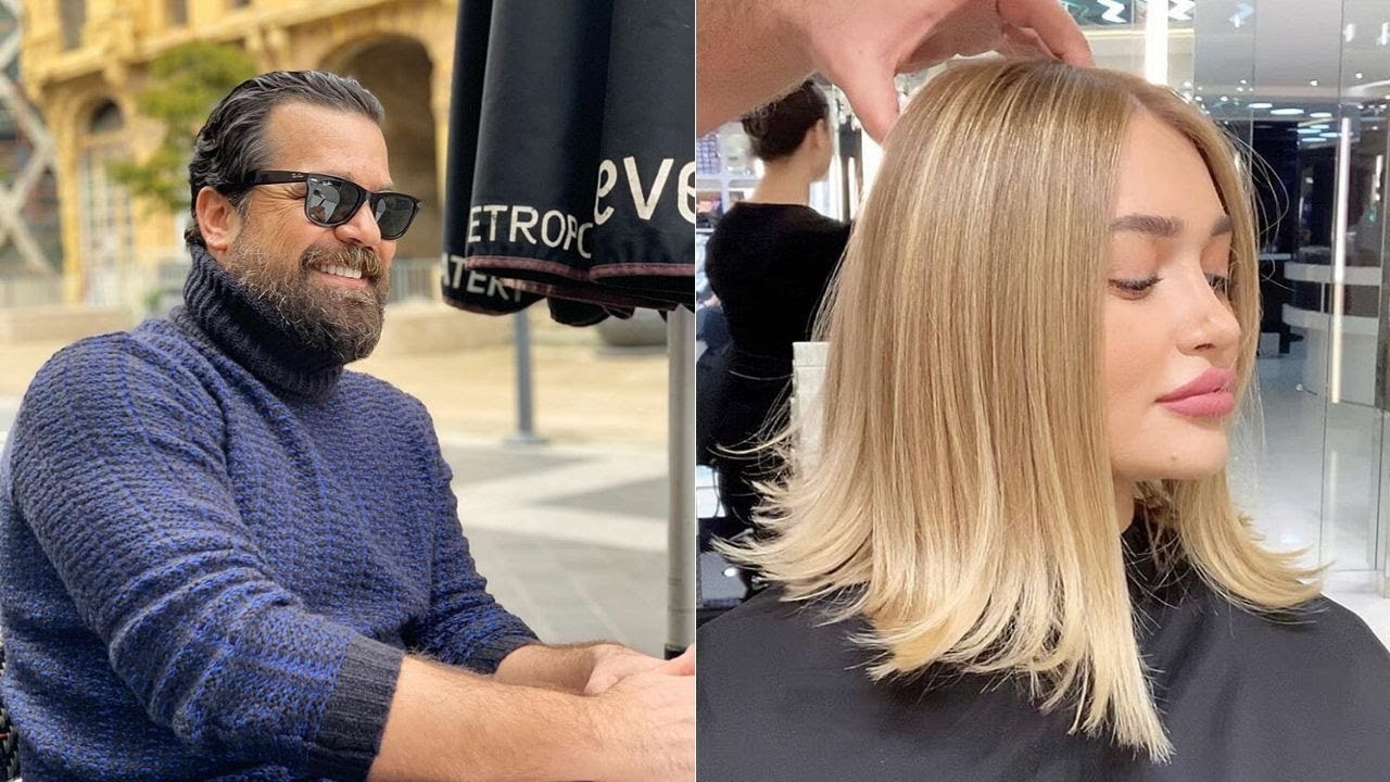 Mounir Salon Hair Coloring & Balayage Transformation Videos | Mounir Hair Coloring and Cutting