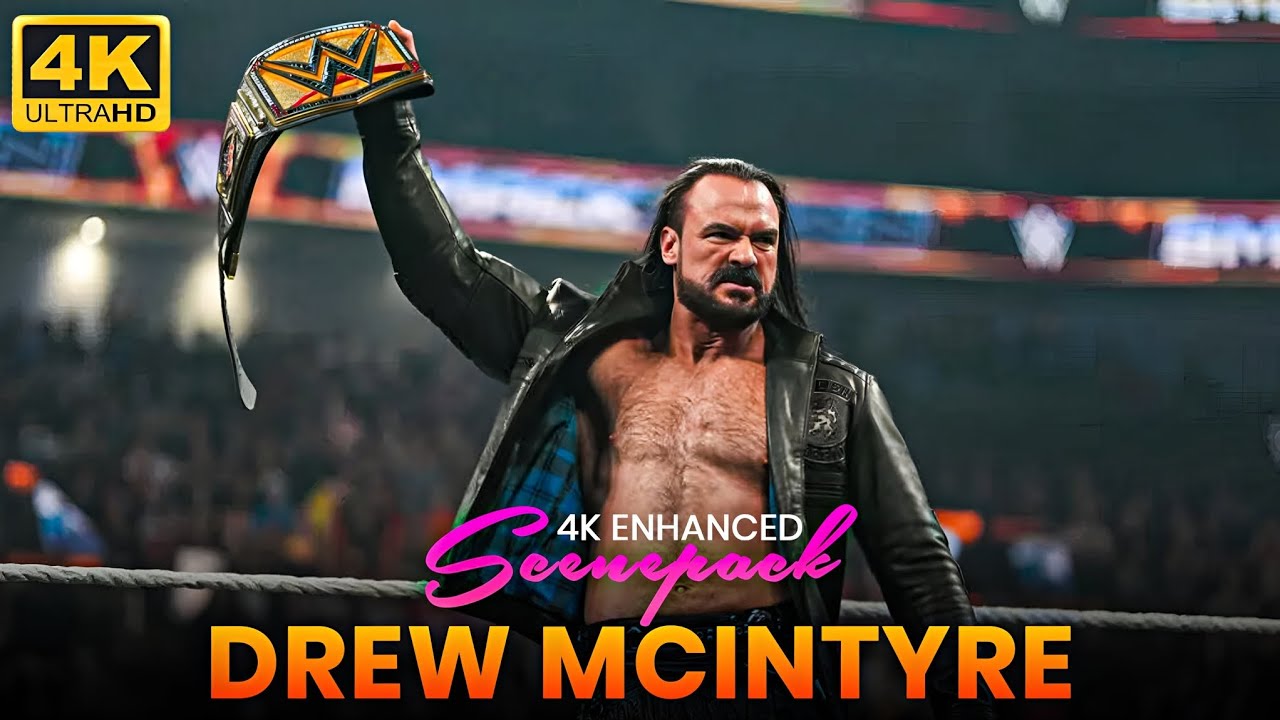 Drew Mcintyre 4k Scenepack For Editors 📈 Drew mcintyre 4k Clips 📈