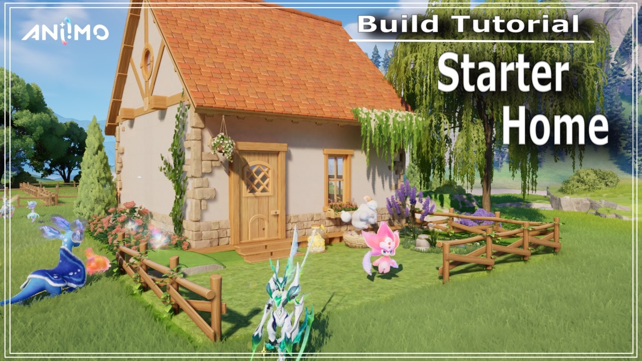 Aniimo, Basic house build tutorial (with codes)