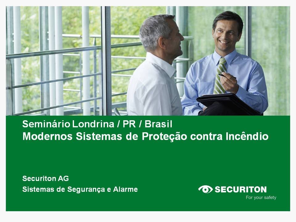 Evento Londrina - Modernos Sistemas de Proteção contra Incêndio