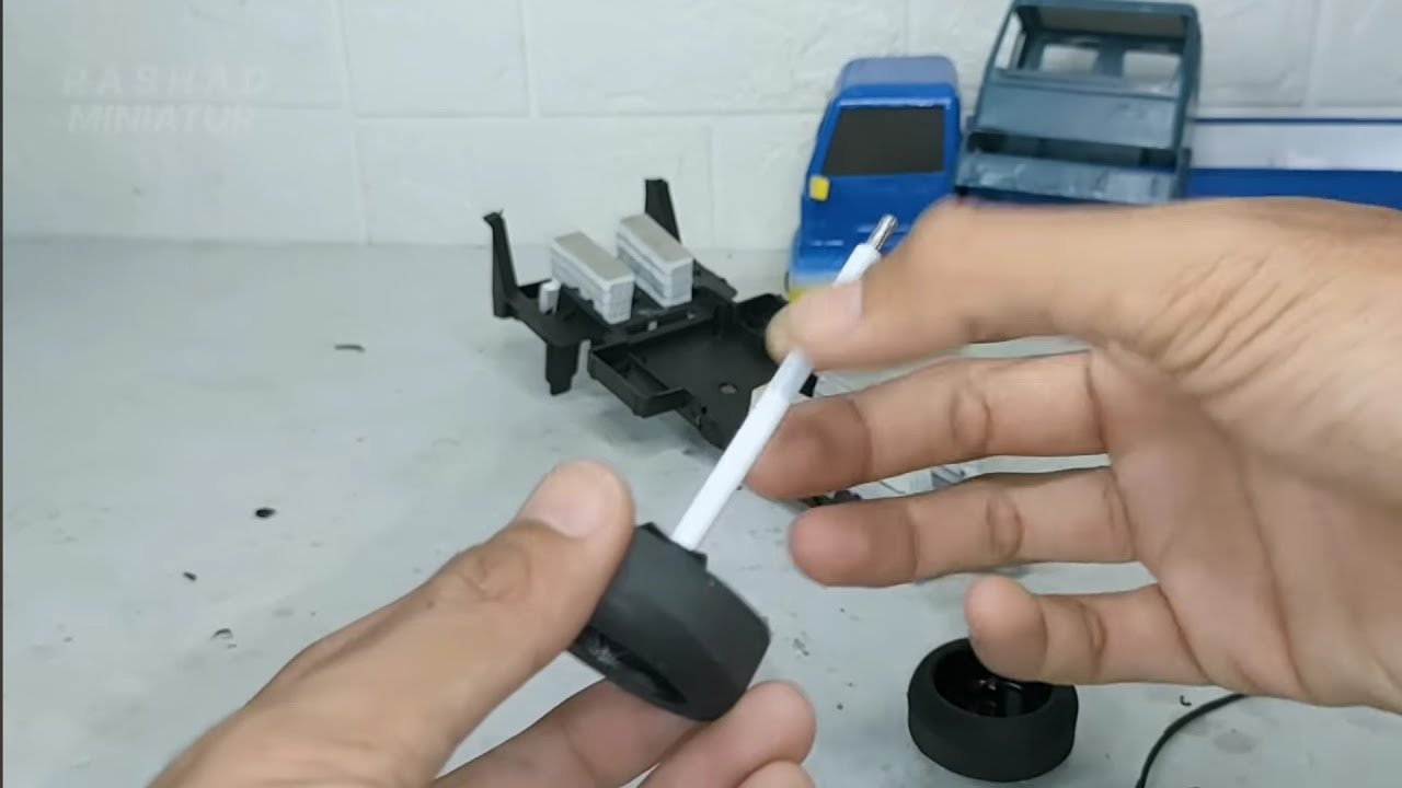 Cara Modif Truk Plastik Jadi TRUK FUSO LONG SASIS (Truk Plastik Modifikasi)