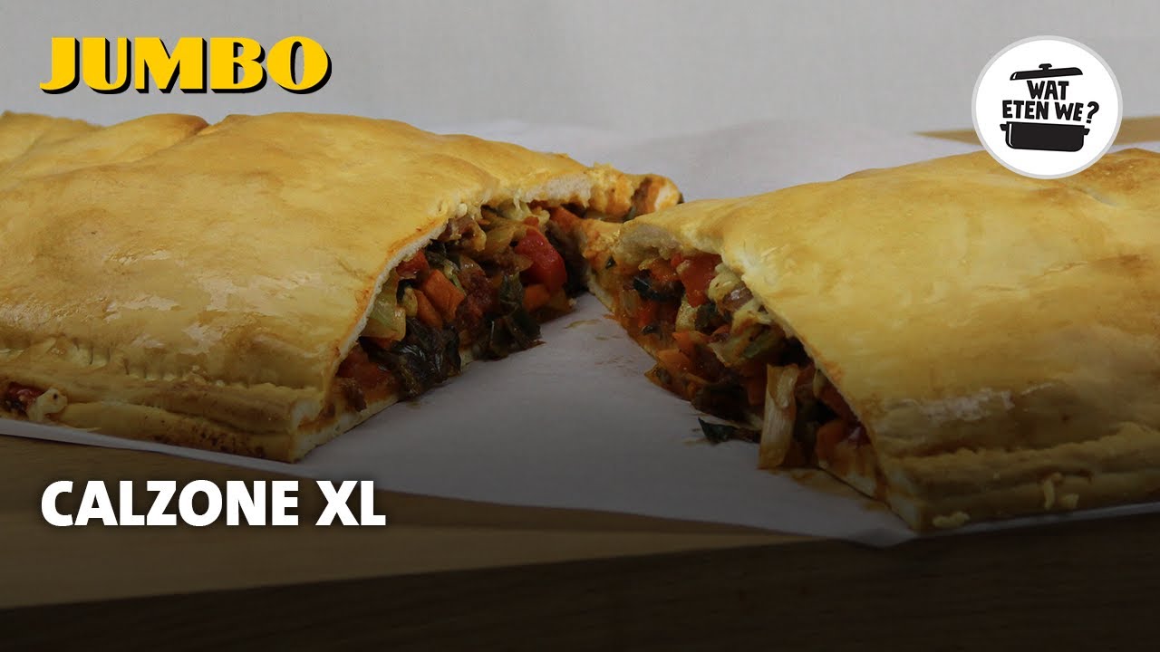 Wat eten we? Calzone XL