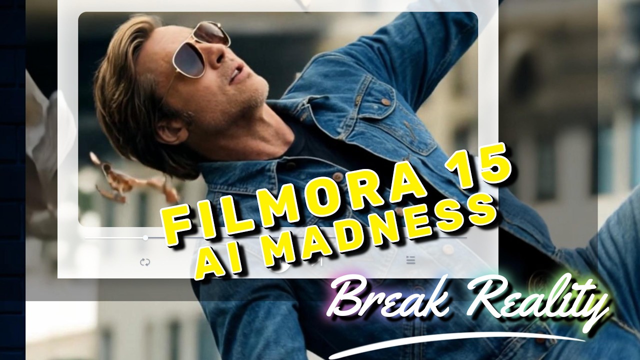Reality-Breaking AI Videos Made Easy (Filmora 15 Tutorial)