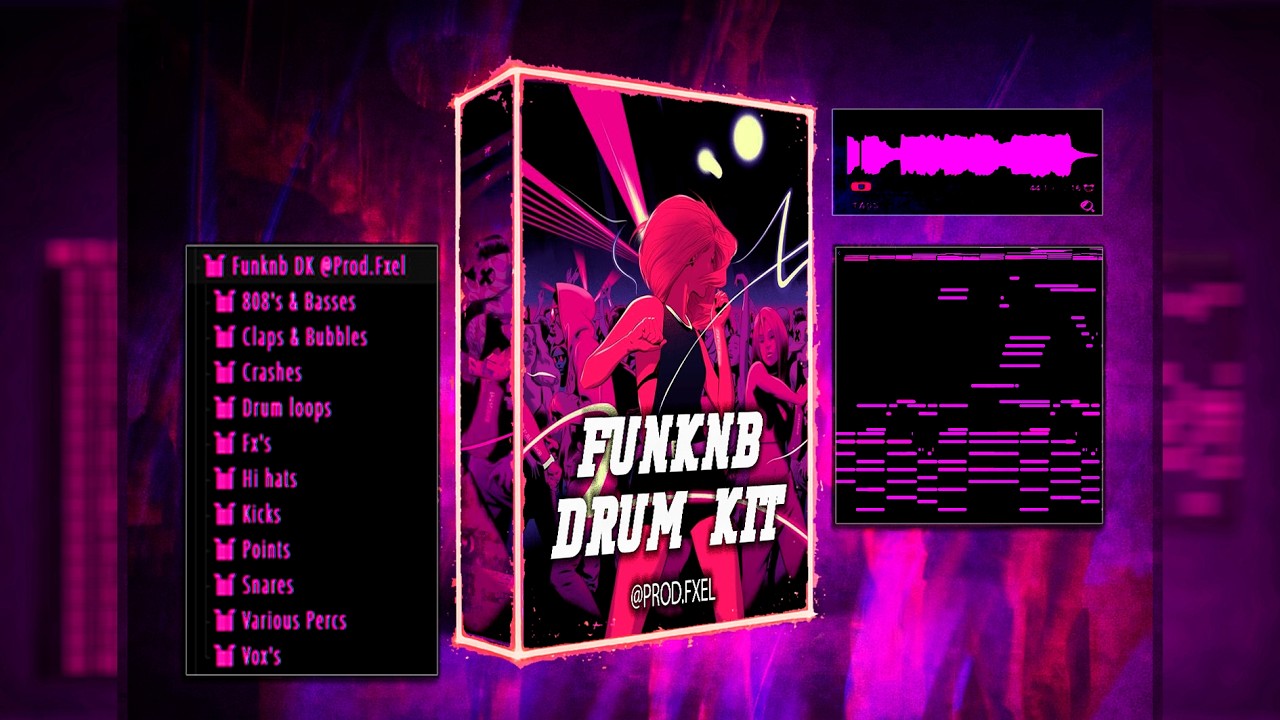 [FREE] DRUM KIT FUNKNB/FUNK (@Prod.Fxel)