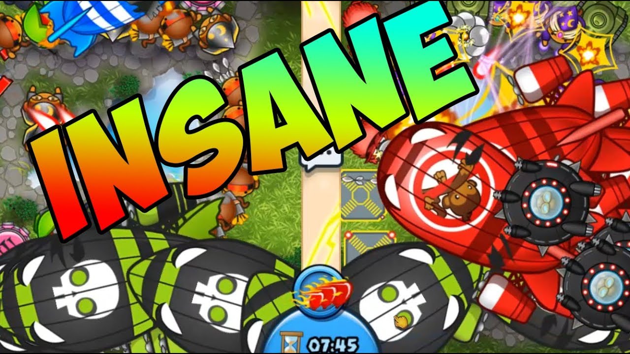ABSOLUTELY INSANE LATE GAME BATTLE! - Bloons TD Battles
