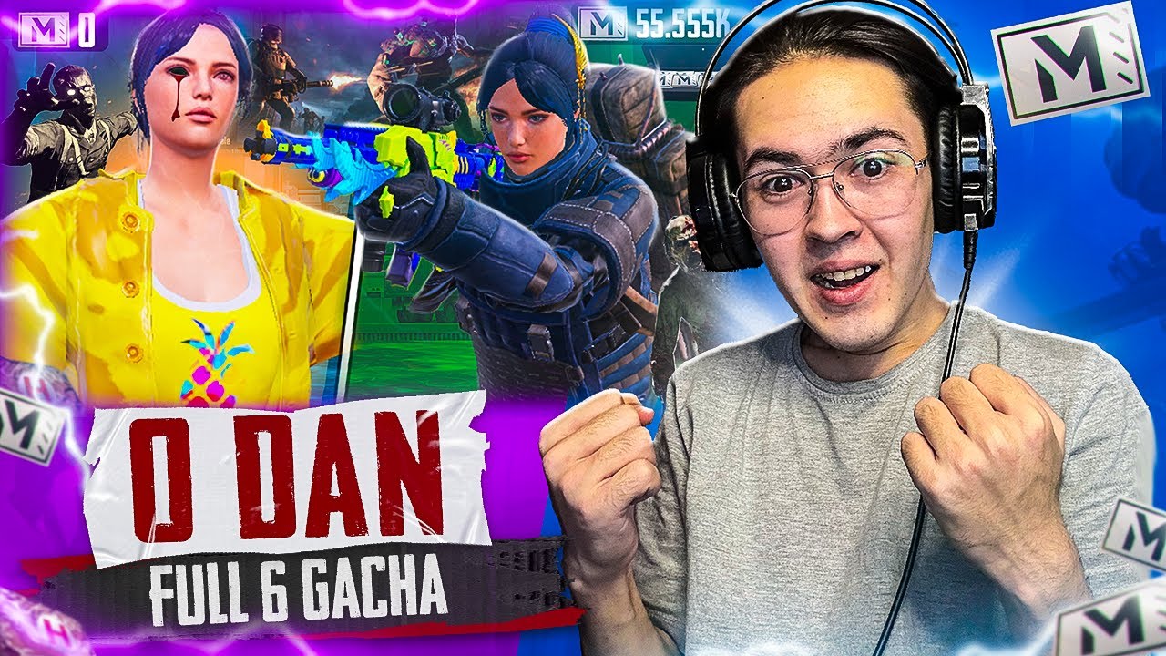 😨QANAQILIB 0 DAN FULL6 GACHA 1TA OYINDA CHIQDM ?  ? | avagadro pubg |