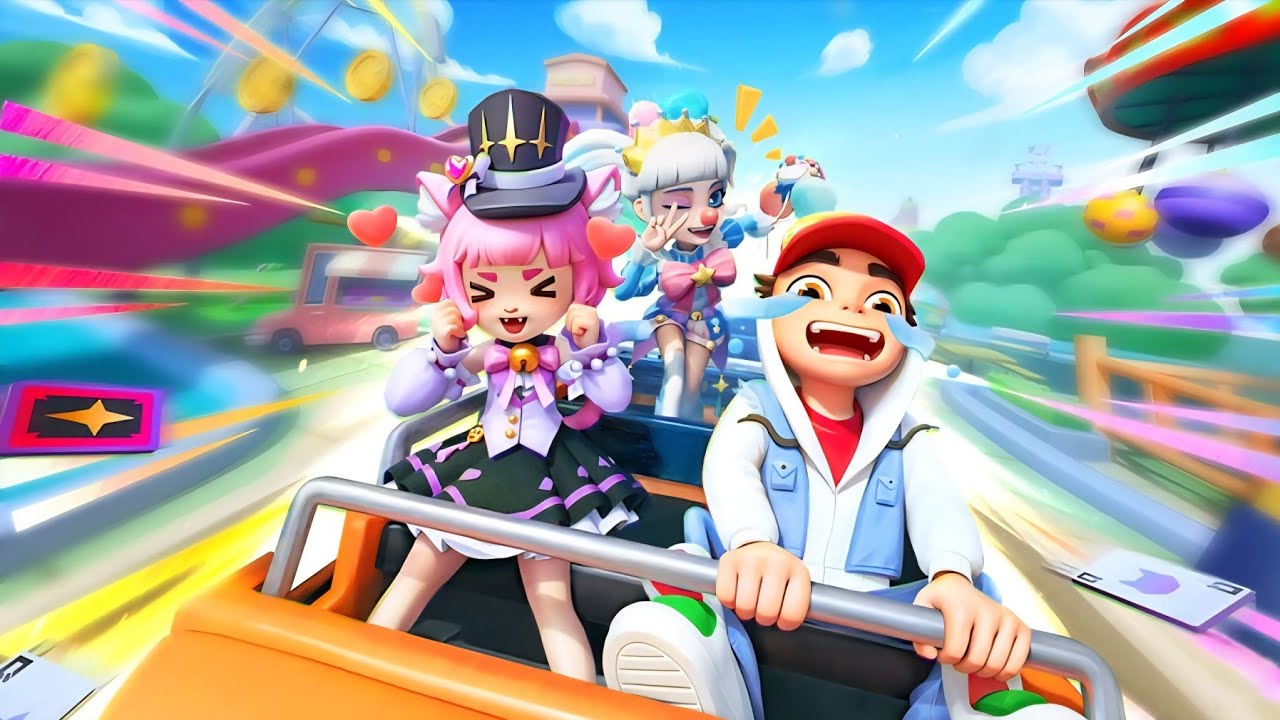 Subway Surfers Chinese Version, Amusement Park - New update 2025