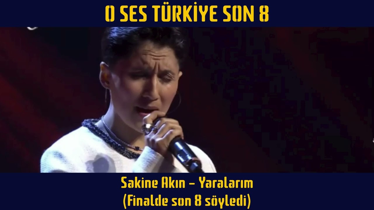 Sakine Akın&rsquo;dan &ldquo;Yaralarım&rdquo; T&uuml;rk&uuml;s&uuml;yle Final Gecesinde Duygu Seli! 🎤🌙 #oses2025 #sakineakın