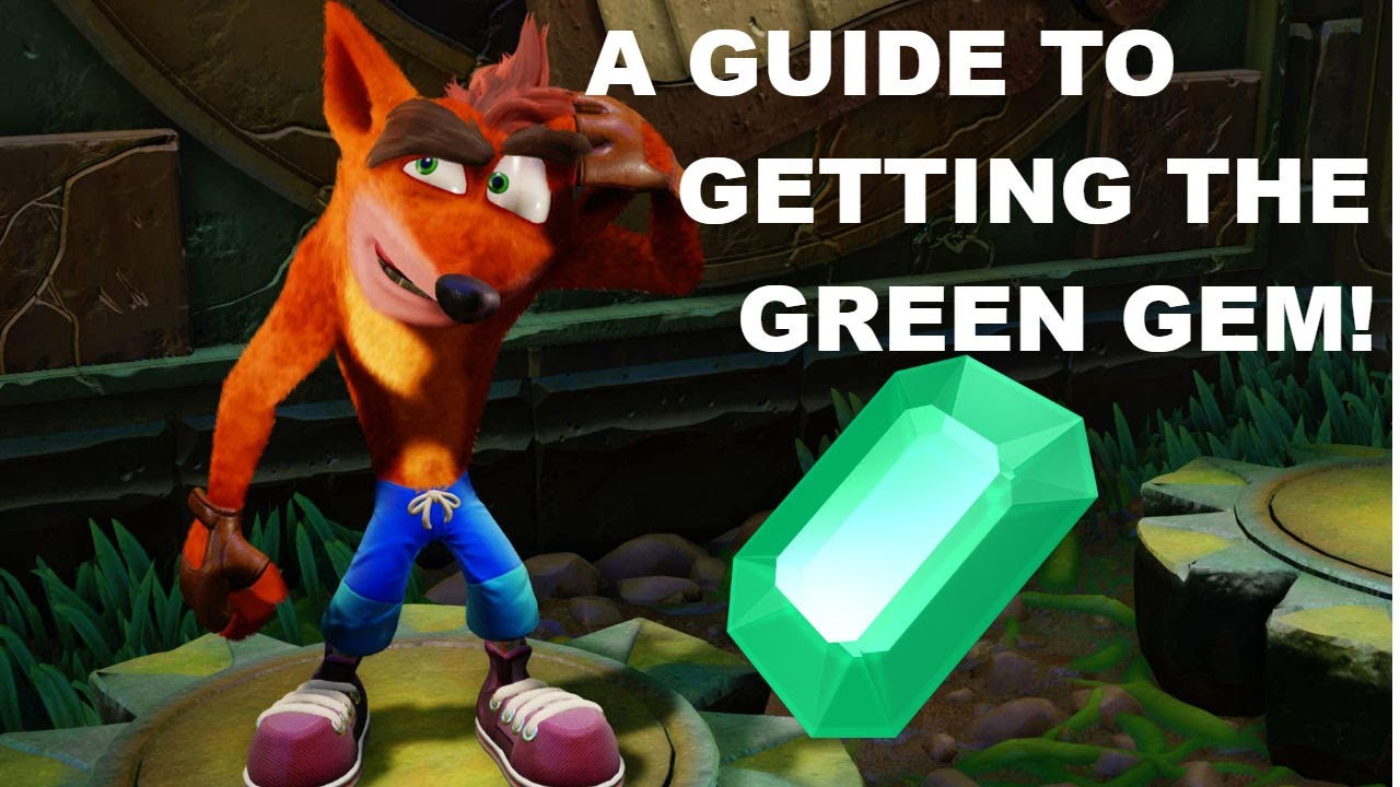 Crash Bandicoot: How to get the Green Gem (guide)