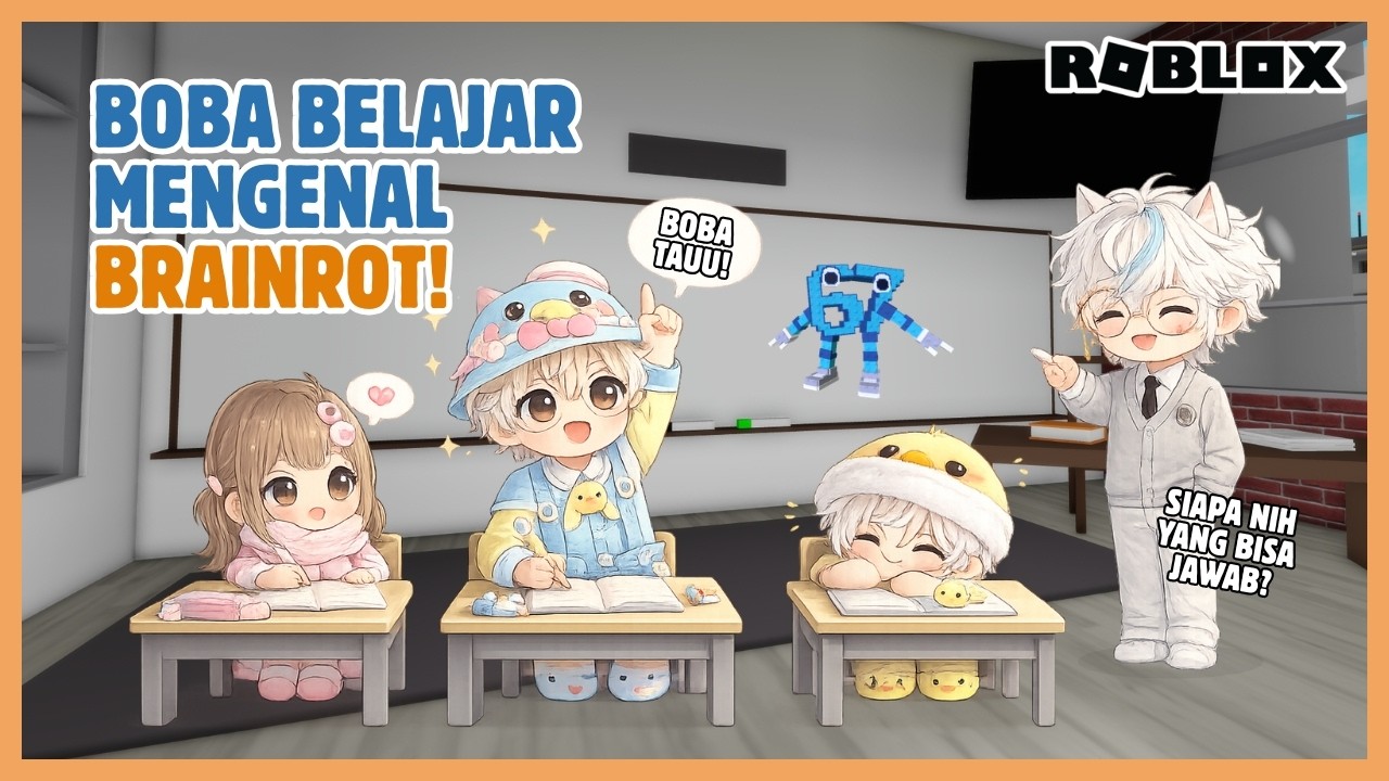 BOBA DI HUKUM KARENA TIDAK TAU BRAINROT | ROBLOX INDONESIA