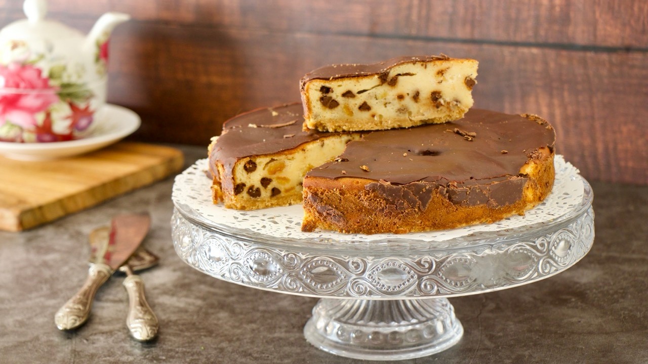 Torta di Carnevale con Ricotta e Cioccolato