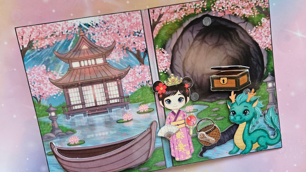 How to Assemble a Japanese Printable Dollhouse | DIY Paper Craft Tutorial