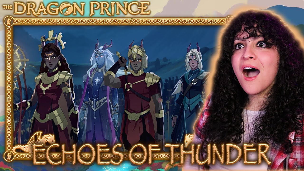 FIRST TIME WATCHING! *&bull; LESBIAN REACTS &ndash; THE DRAGON PRINCE &ndash; 1x01 &ldquo;ECHOES OF THUNDER&rdquo; &bull;*