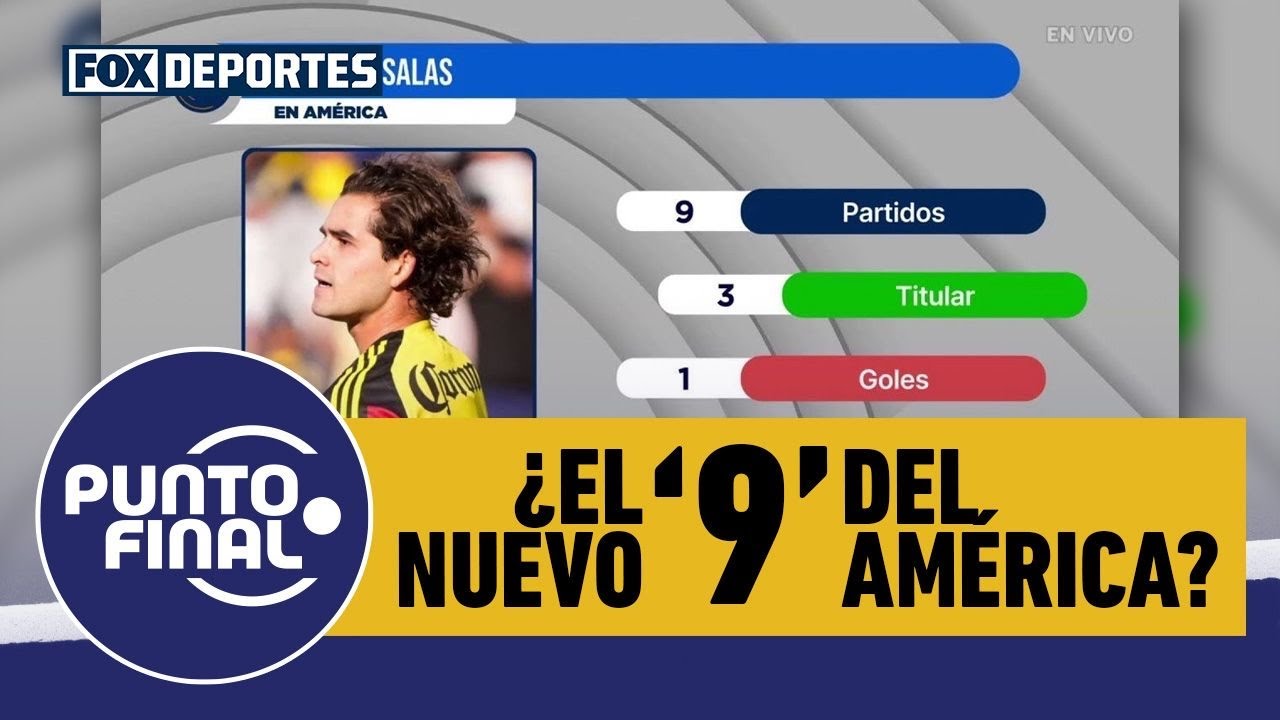 🥳⚽ &iquest;EL NUEVO &lsquo;9&rsquo; DEL AM&Eacute;RICA? Patricio Salas empieza a llamar la atenci&oacute;n | Punto Final